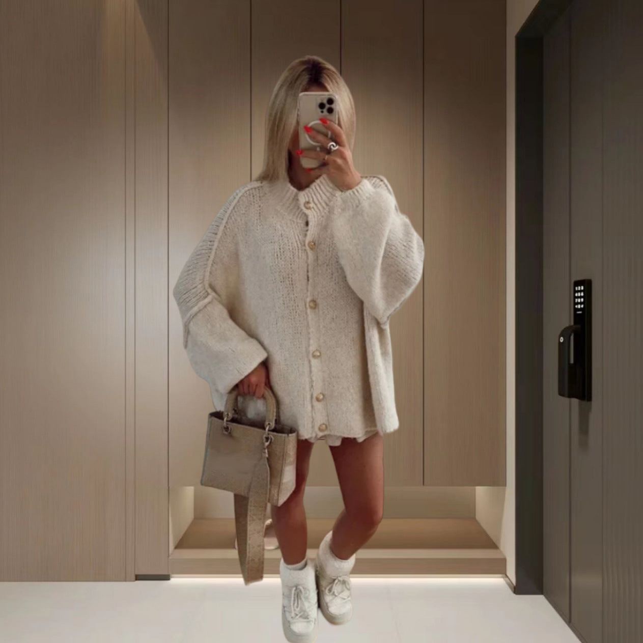 PureEase Knit Cardigan