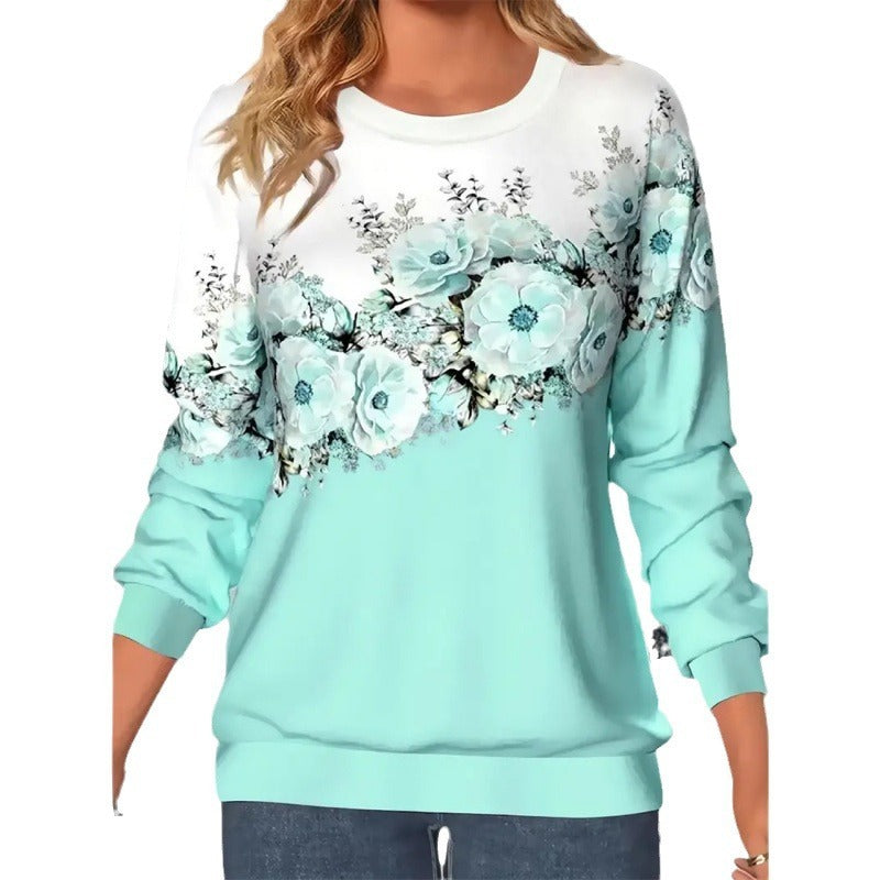 FloraGlow 3D Pullover