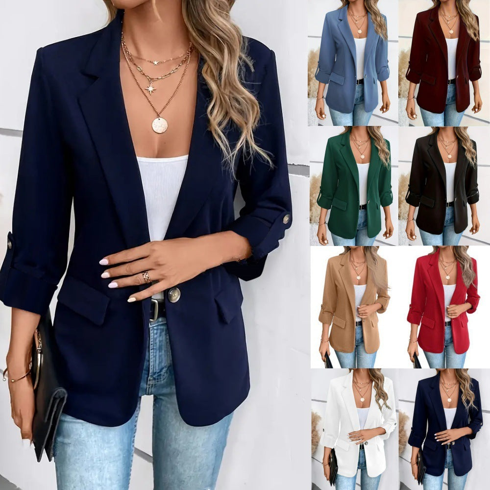Eterna Chic Long Sleeve Coat