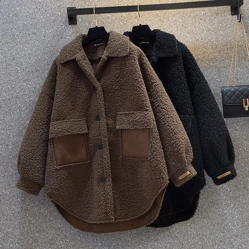 CozyShield Mid-length Cotton Coat