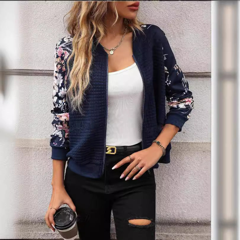 PatchGlow Printed Coat