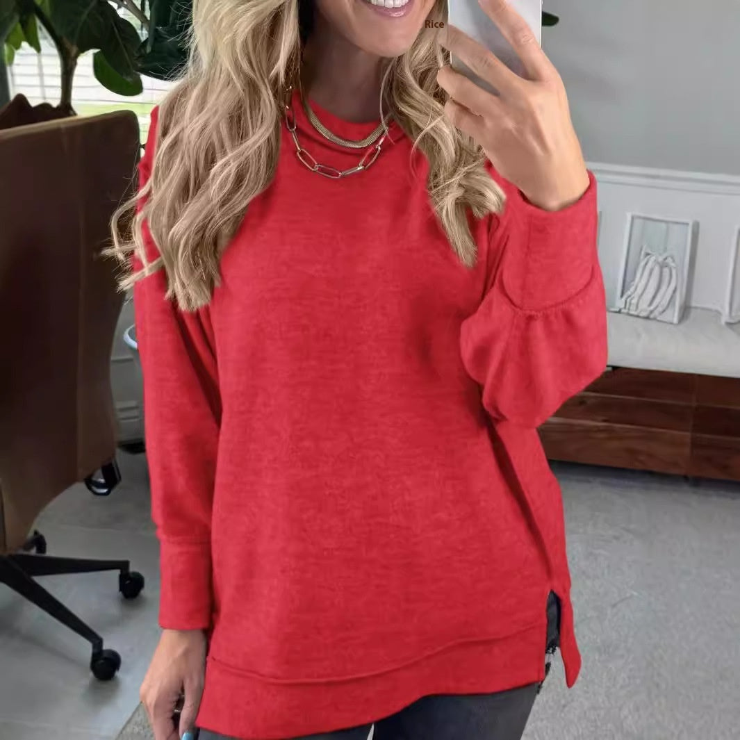 EverydayEase Round Neck Hoodie