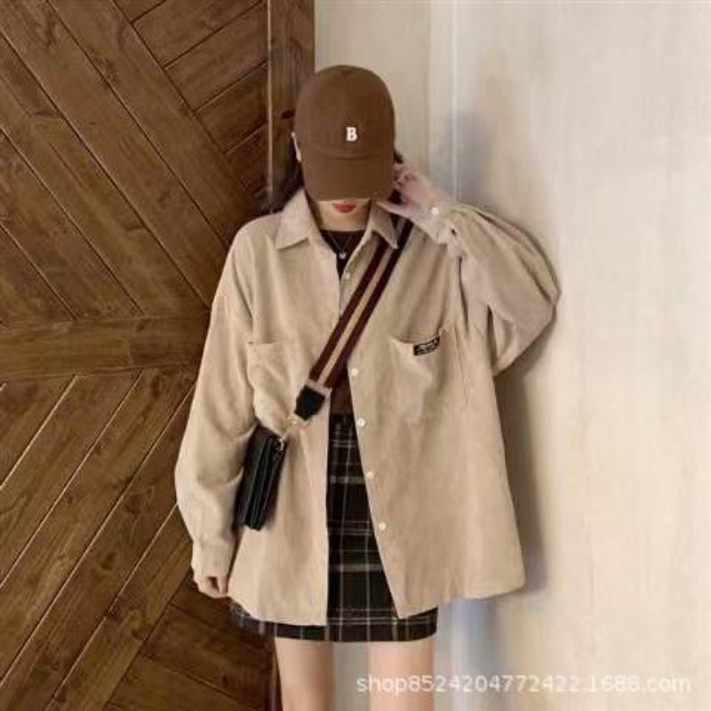 LoungeCord Corduroy Shirt Jacket