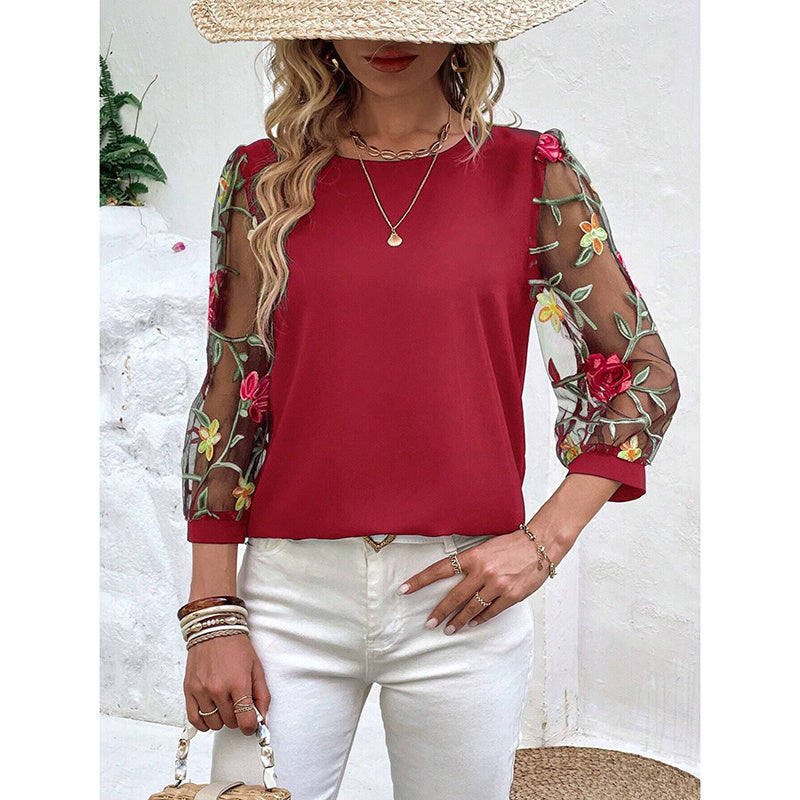 Florielle SheerBloom Tee