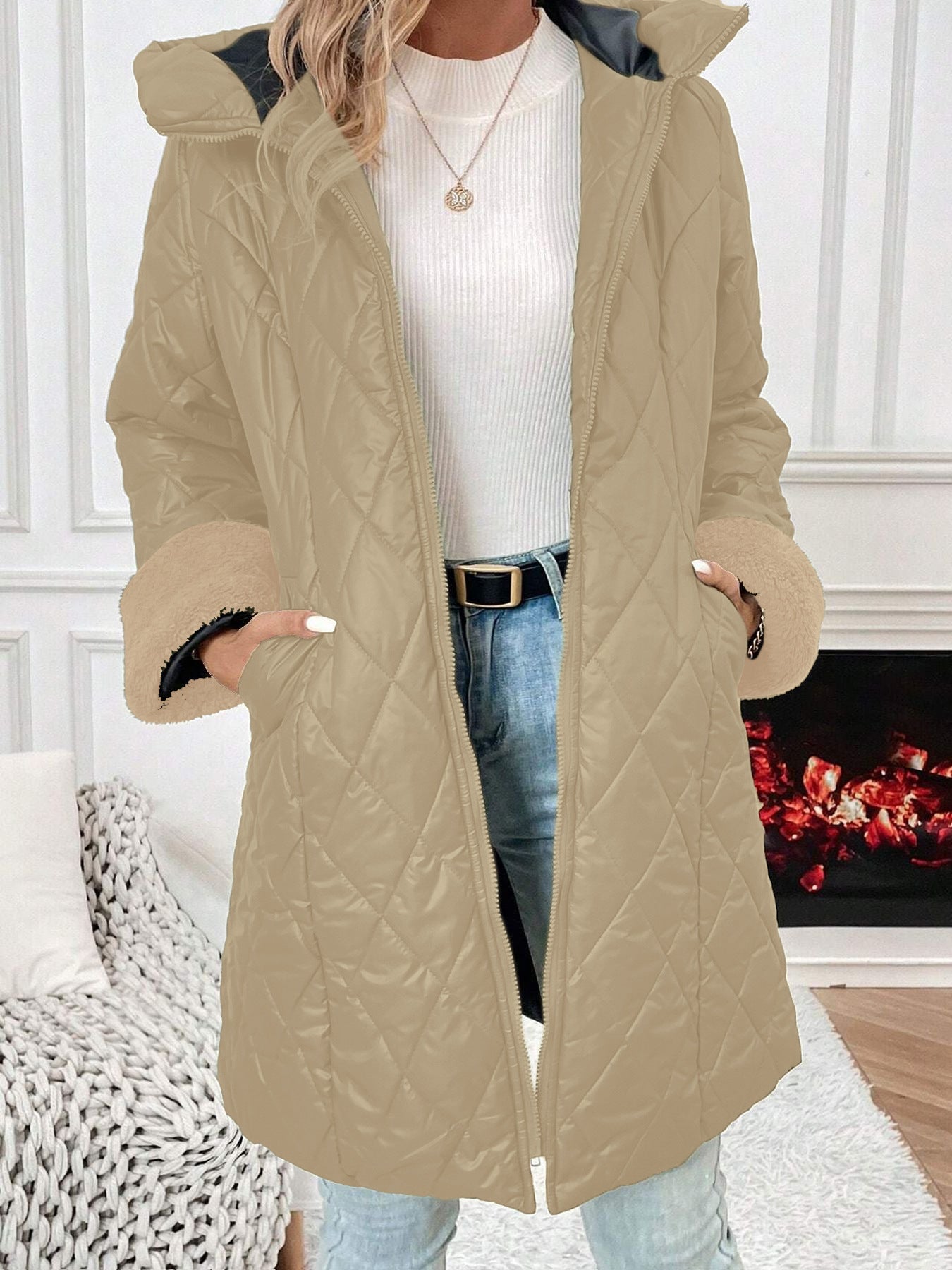 Essential Comfort Cotton Coat