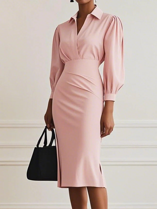 Velina Pleat Dress