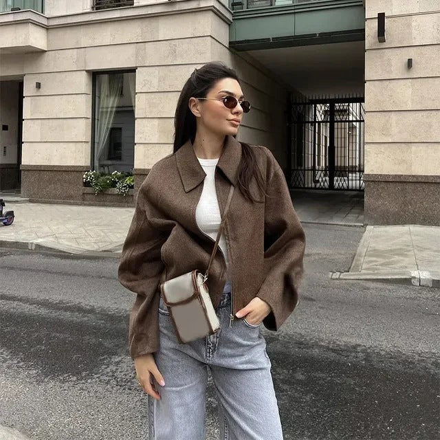 Rustique Retro Zip Coat