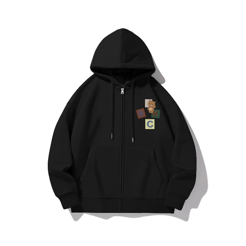 MélangeEase Zipper Cardigan