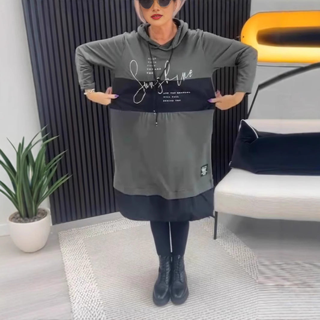 UrbanVerse™ Hoodie Dress