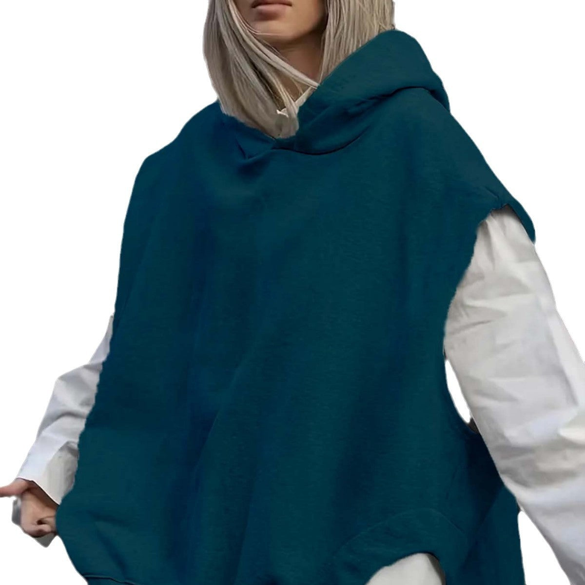 ChicLayer Sleeveless Hoodie Vest