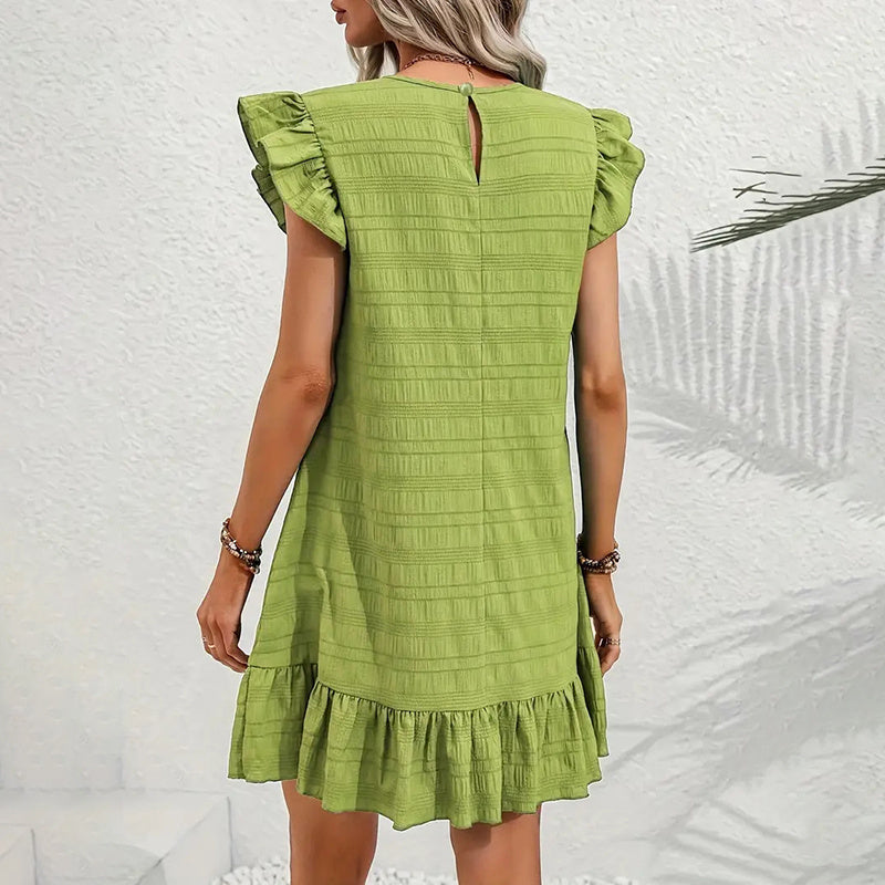 The RuffleBloom Plus Dress