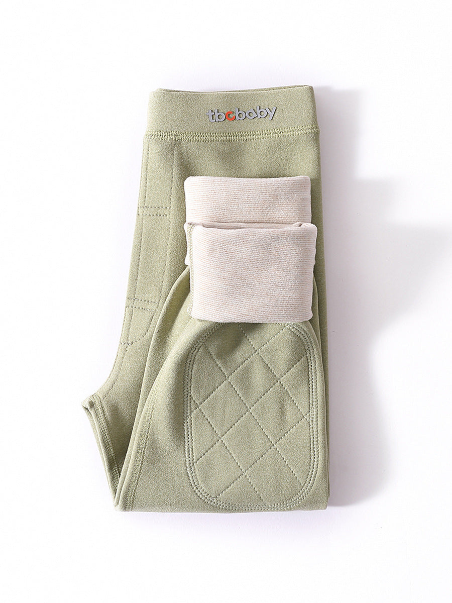 Boys' Silk Dralon Warm-keeping Pants