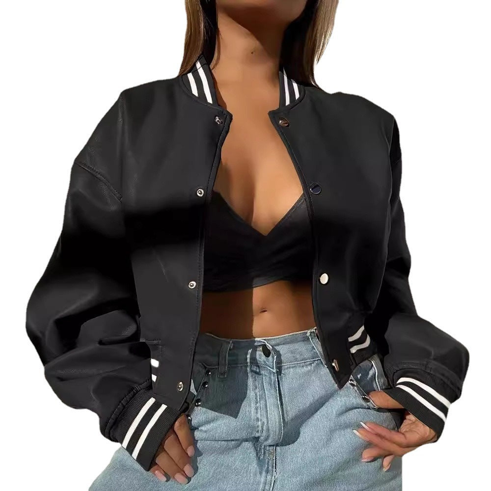RogueRide PU Leather Jacket