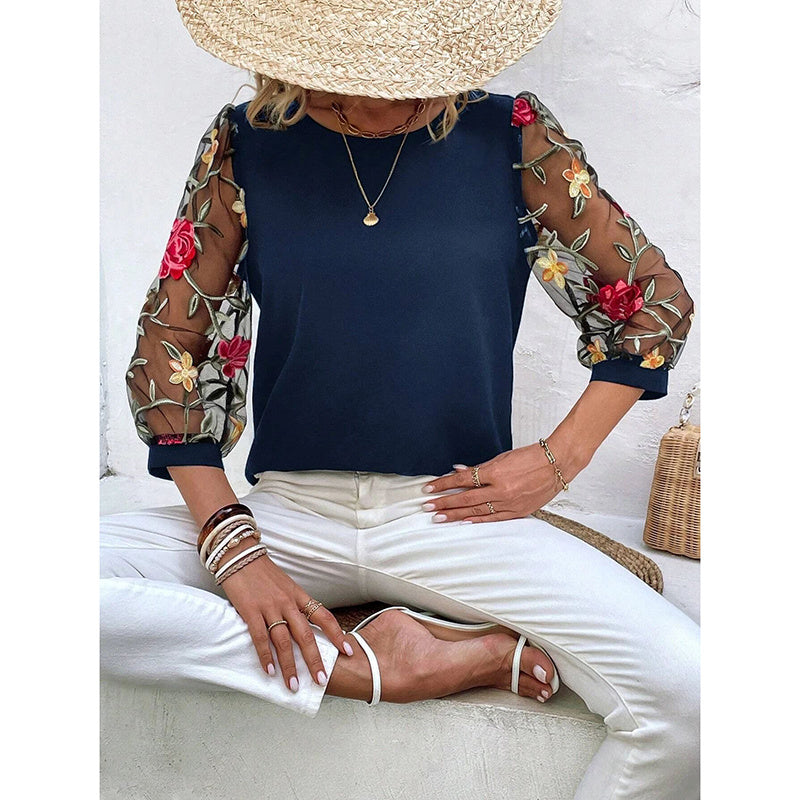Florielle SheerBloom Tee