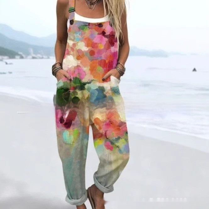 PixelStrap Suspender Pants