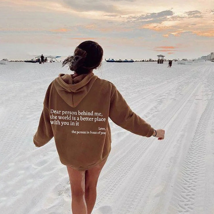 PlushScript Unisex Hoodie