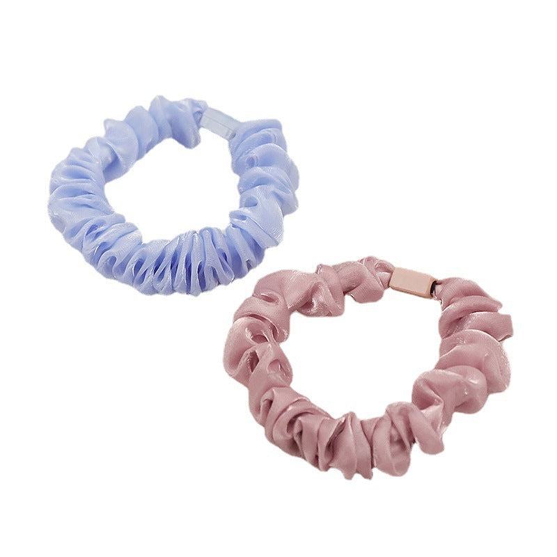 Puff Silk Pearlescent Hair Rope Refreshing Girl
