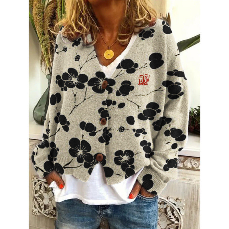 ArtLoom Abstract Cardigan Coat