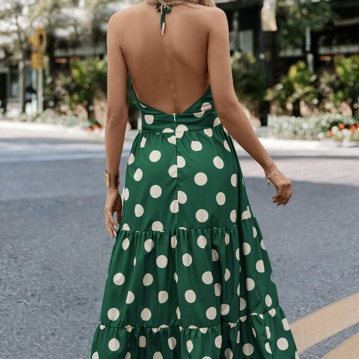 Aurelia Dot Whisper Dress