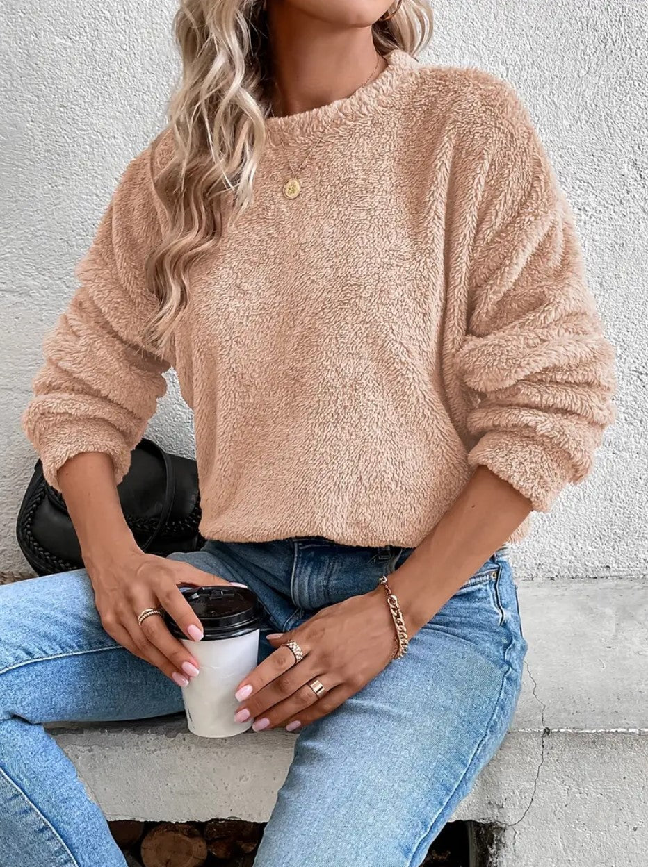 VeluCozy Reversible Fleece Sweatshirt