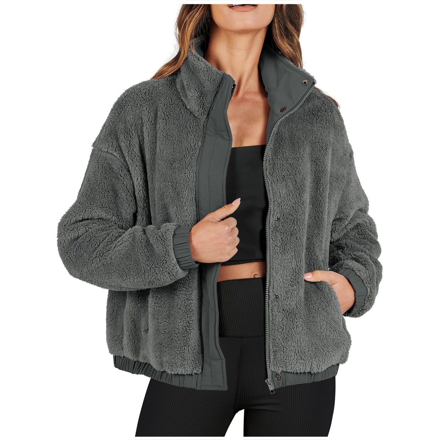 CozyLuxe Plush Jacket