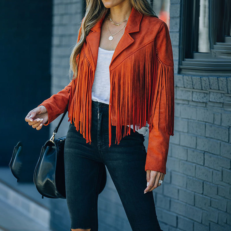 TasselRider Suede Jacket