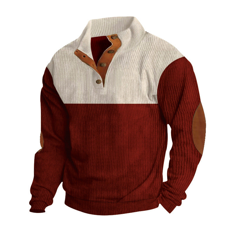 Stratos Edge Colorblock Sweater Coat