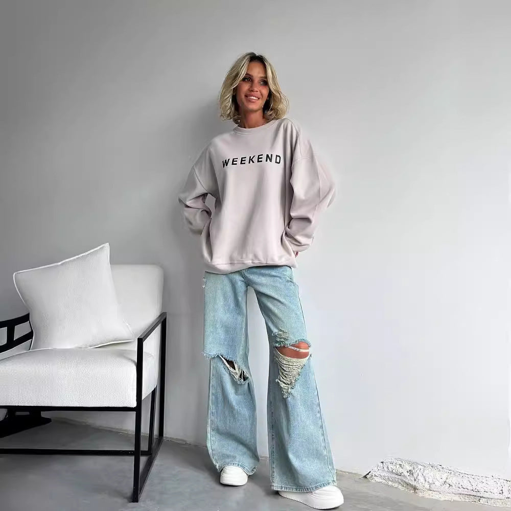 PrintLuxe Cozy Long Sleeve Top