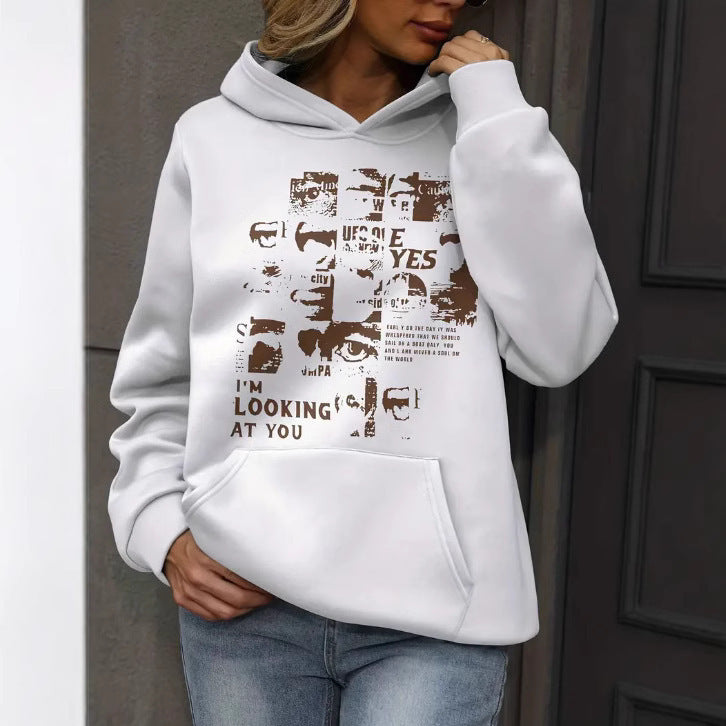 VividHue Drawstring Hoodie