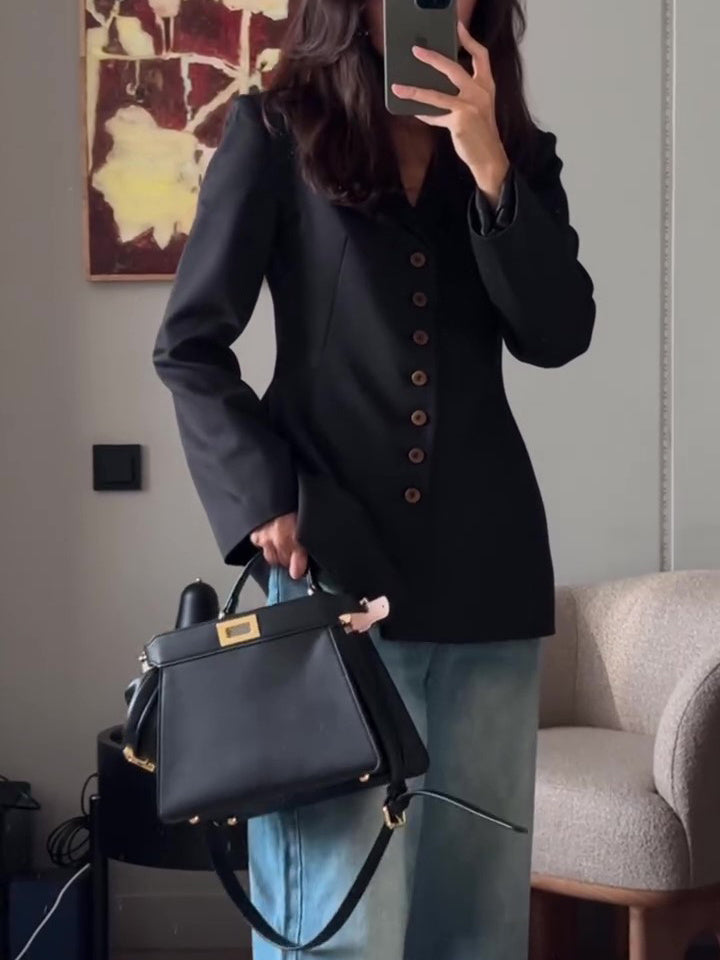UrbanEase Single-Breasted Blazer
