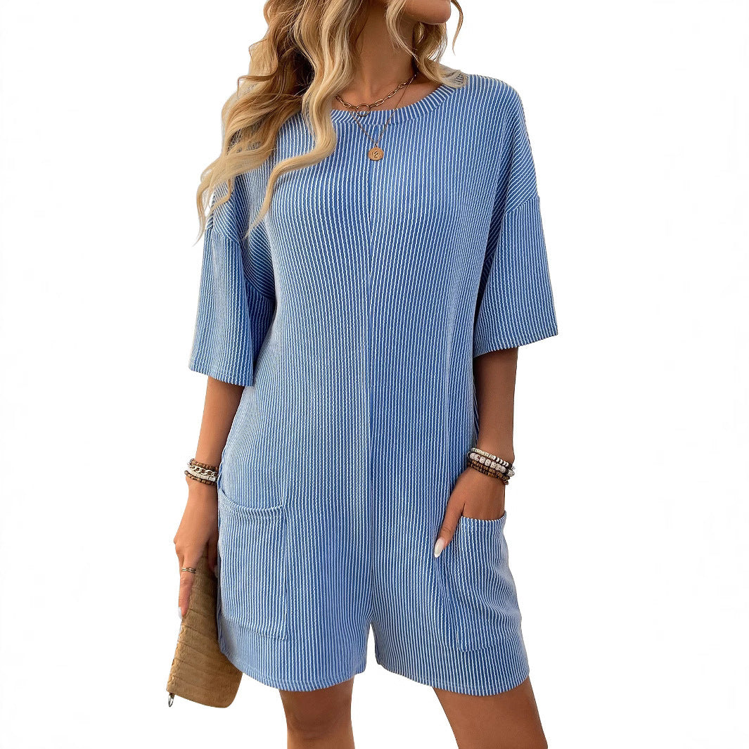 VioraEase™ Back-V Jumpsuit