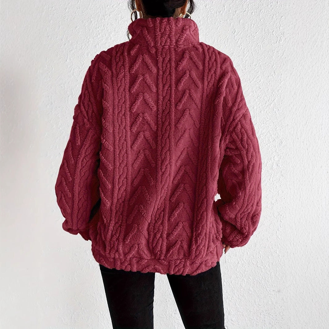 LatteLuxe Double-Sided Pullover