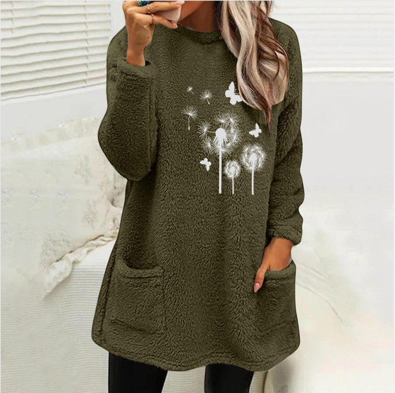 Velouré Crest Sweatshirt
