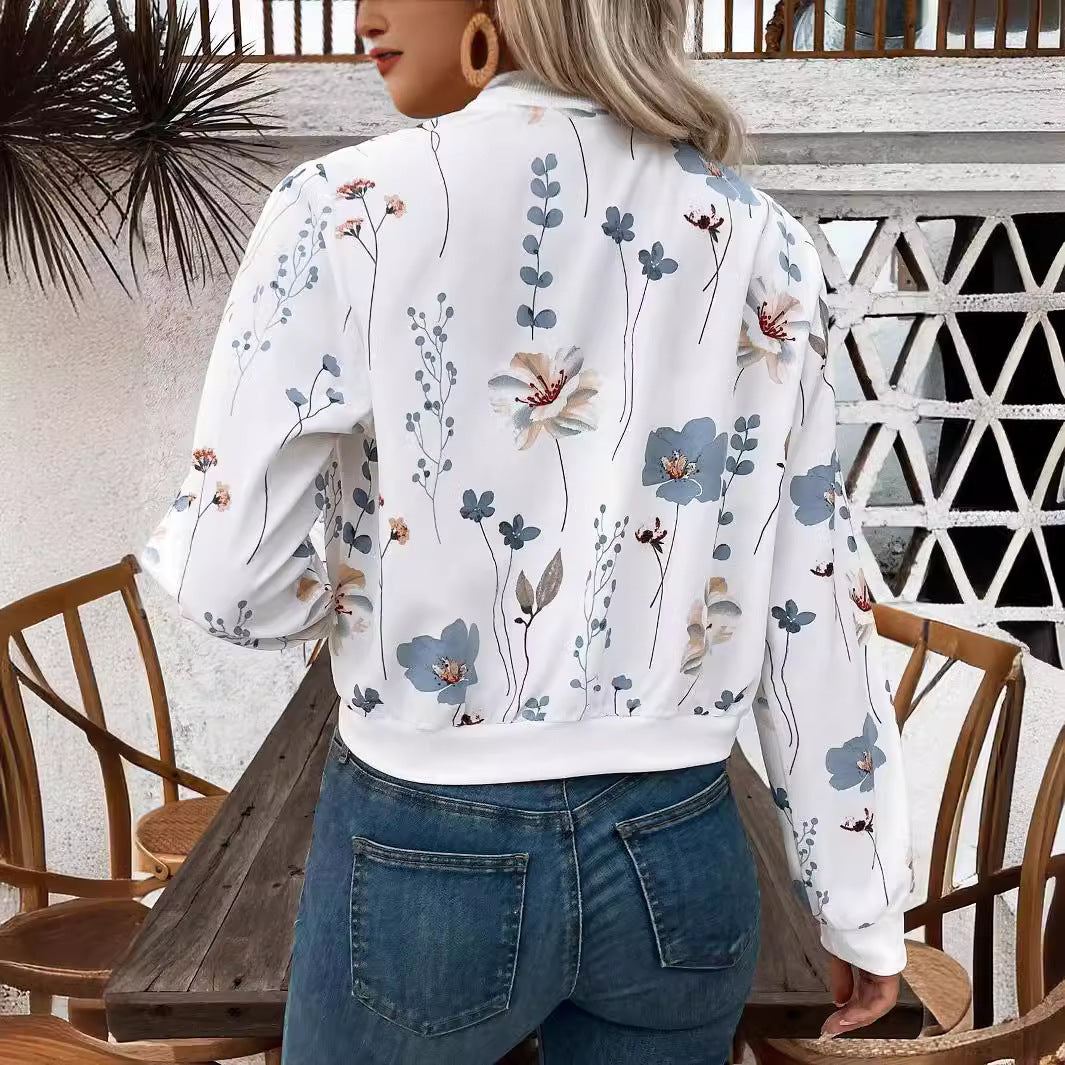 BloomLuxe Zip Jacket