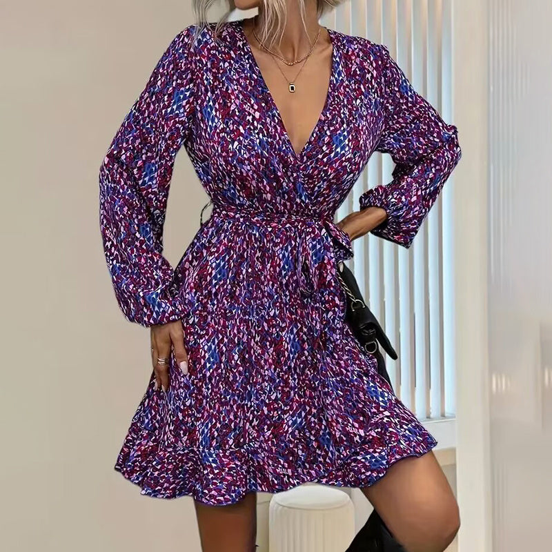 Savanna Sway A-Line Dress
