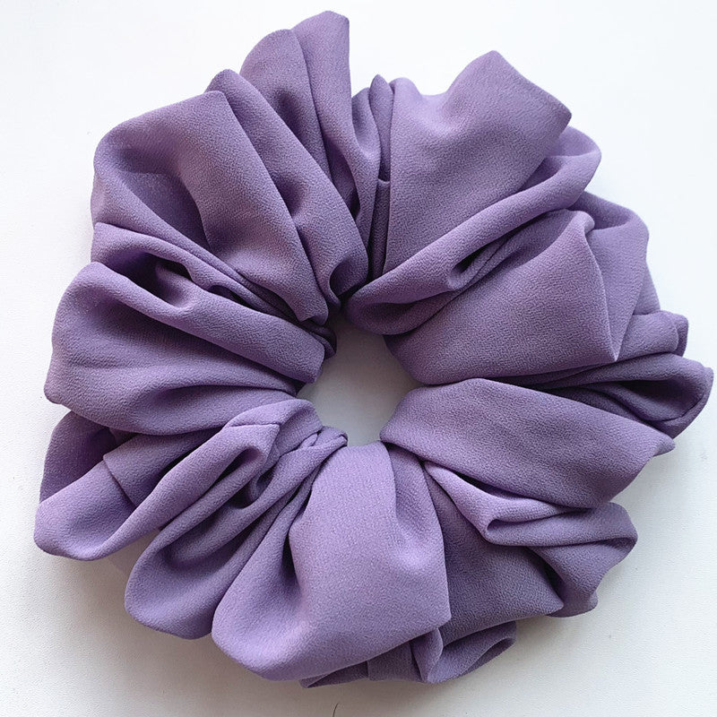 Big Head Bouquet Chiffon Large Intestine Ring Hair Ring