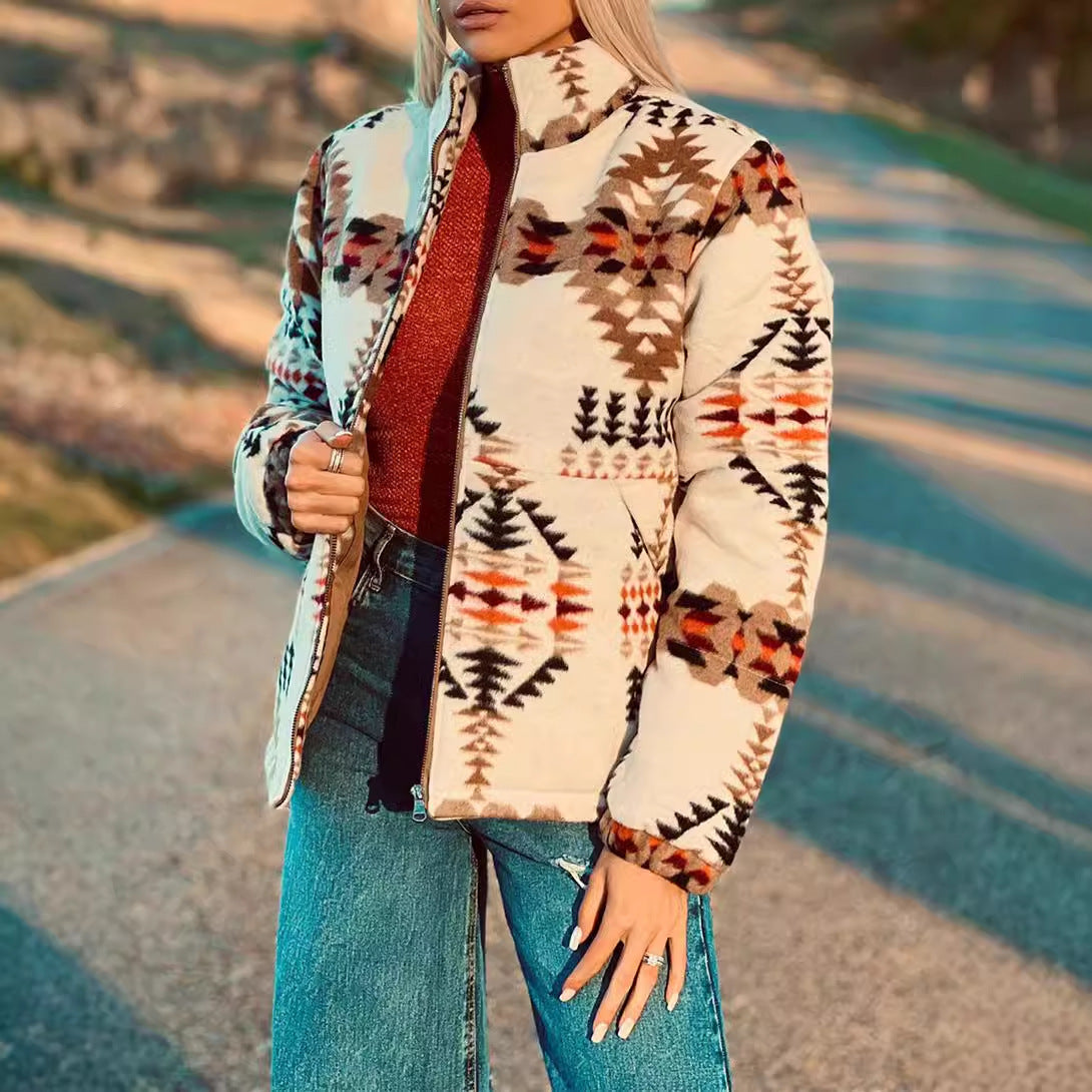MesaWarm Geometric Jacket