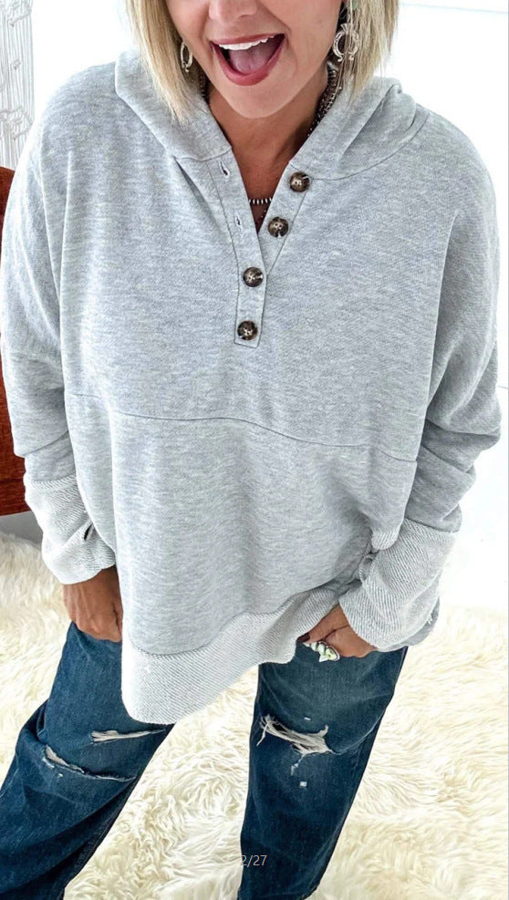 EaseHood Loose Sweater