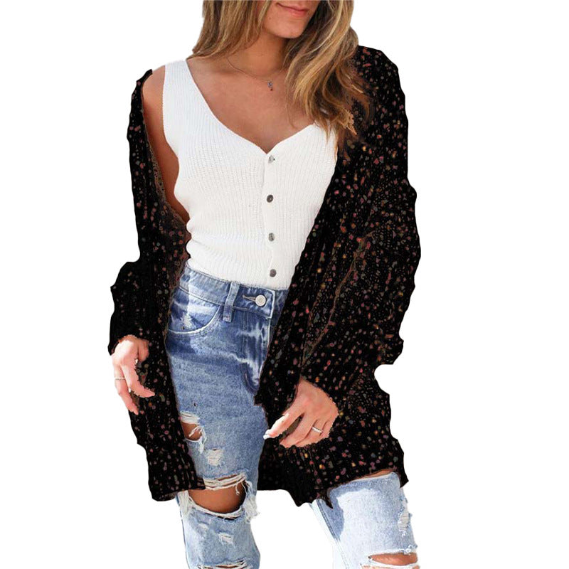 CozyCharm Pocket Cardigan