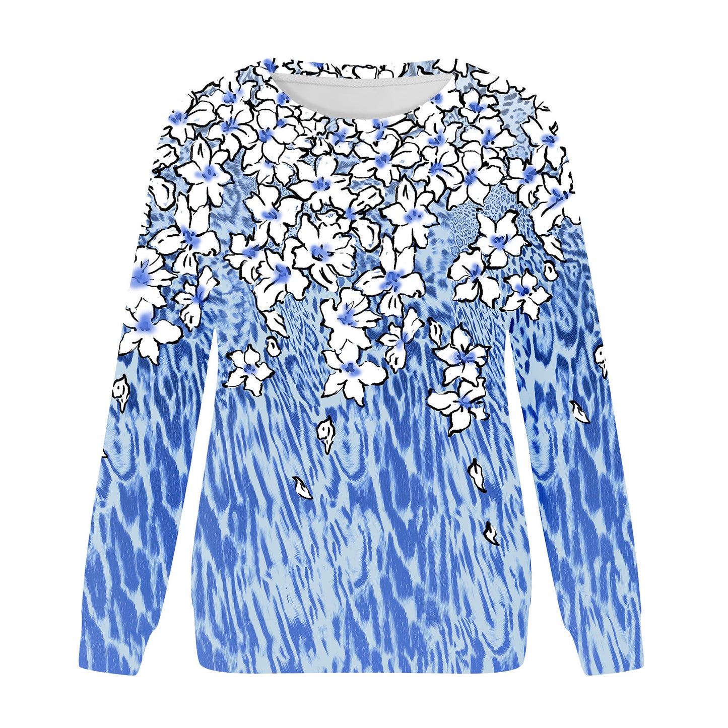 UrbanEase Printed Pullover Hoodie