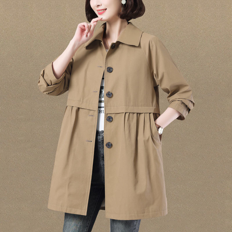 SvelteLine Waist Trench Coat