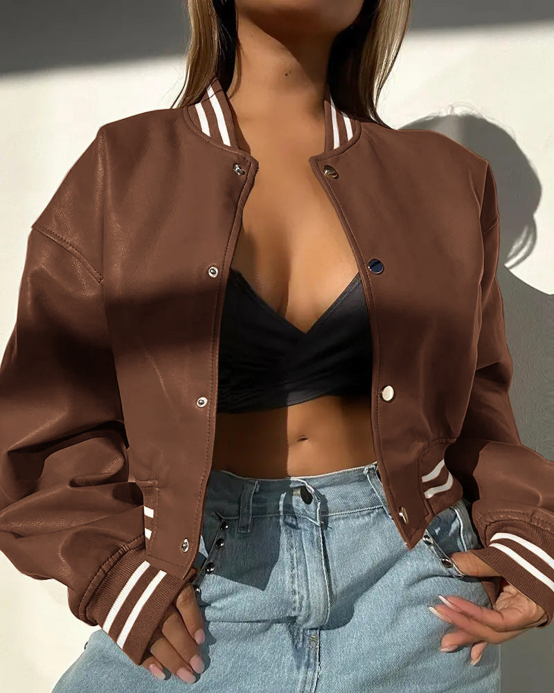 RogueRide PU Leather Jacket