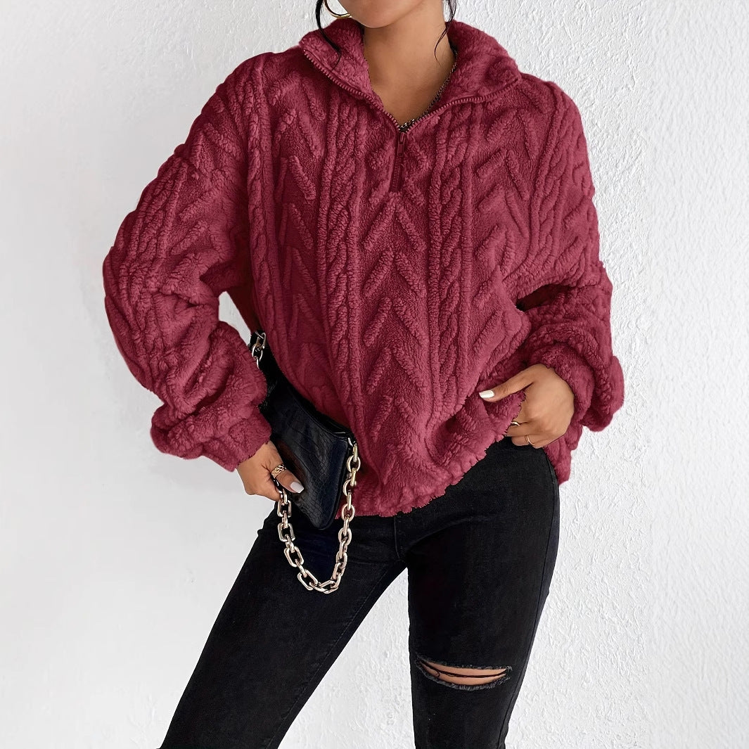 LatteLuxe Double-Sided Pullover