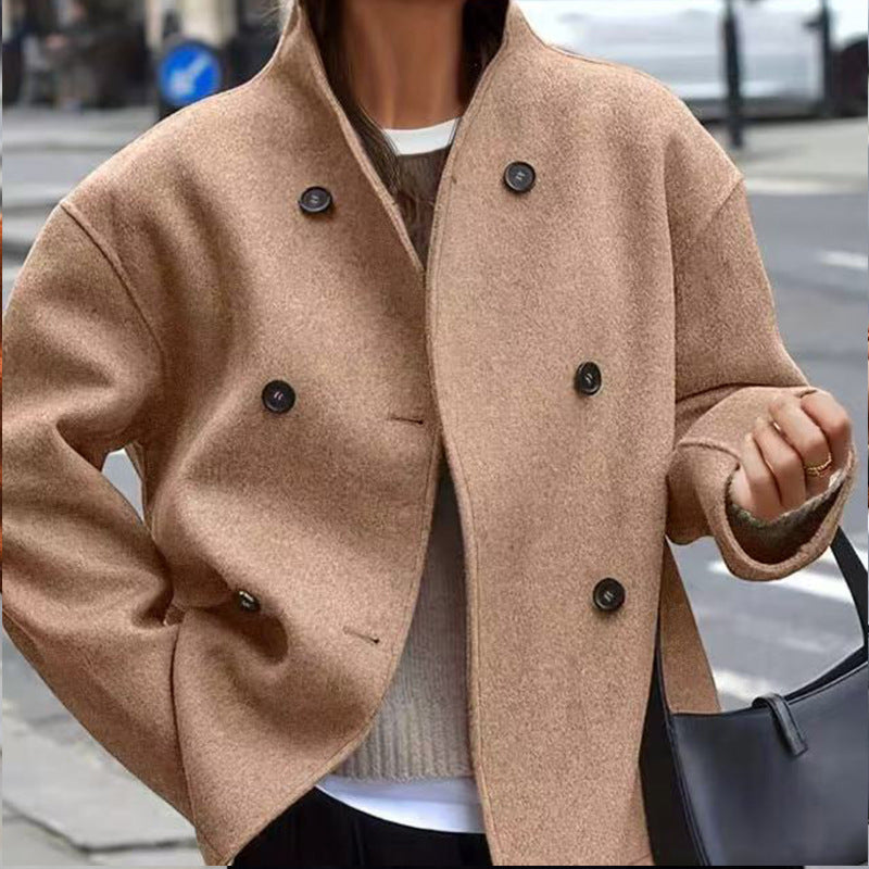 ClassicWarm Wool Overcoat