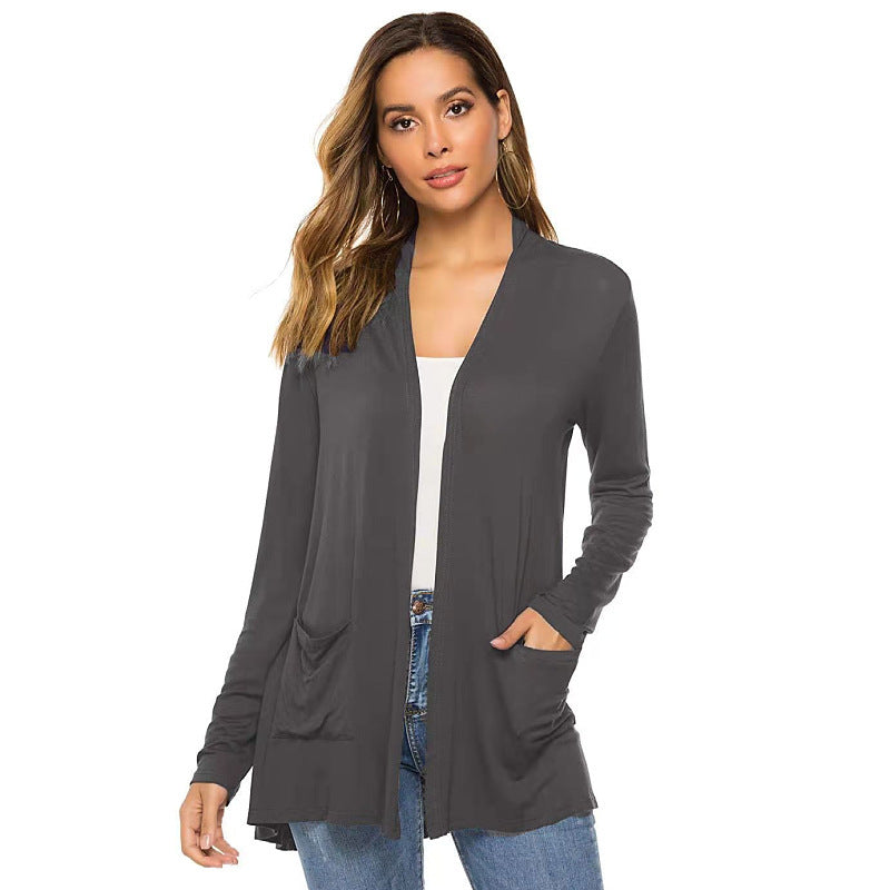 EternaKnit Mid-Length Cardigan