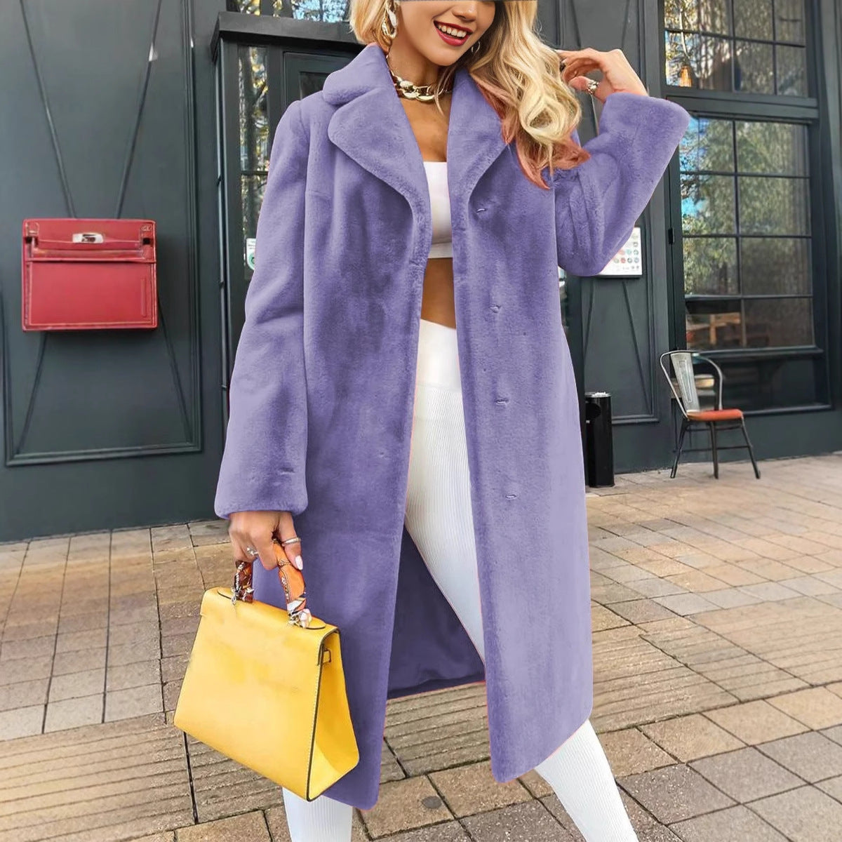 VelviLace™ Elegant Plush Coat