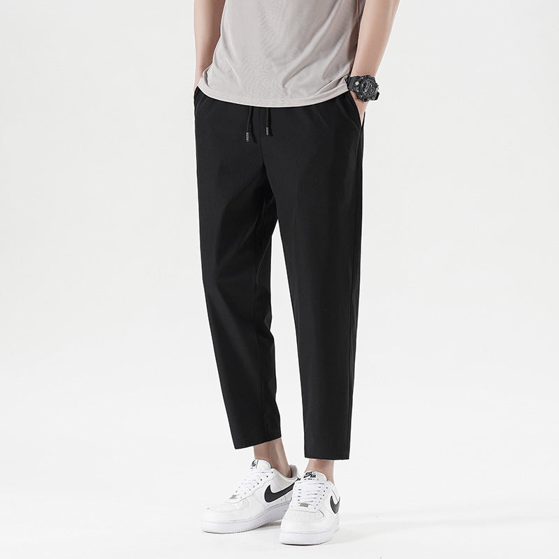 Fashion Pants Men's Large Size Ice Silk