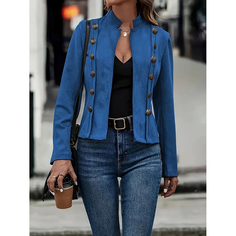 Suédelle Notch Blazer