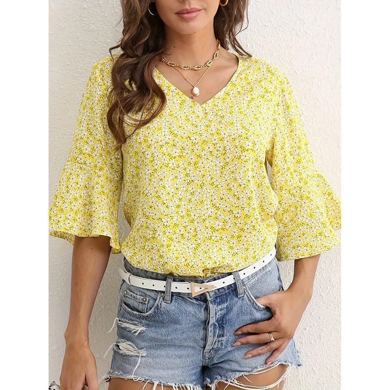 Floravive Flare Blouse