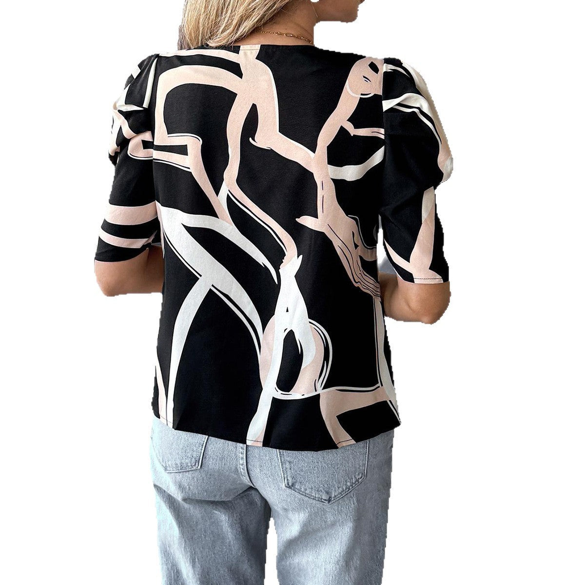 Coastal Charm Printed Shirt